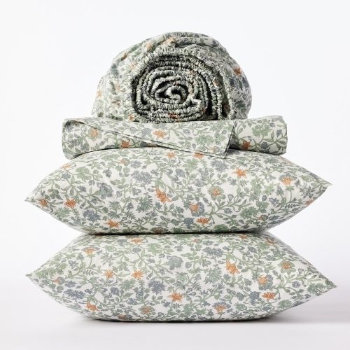 OrganicPrintPercale SheetSet SageGarden A SP24 af52206f 413d 4e83 8be7 3a7b038e0d44