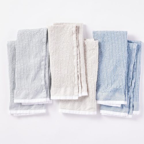 Organic Waffle Kitchen Towels, Set of 6 | Tidepool