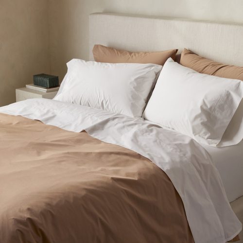 PDP 300Percale Duvet Fawn A SP22 detail 5491 1