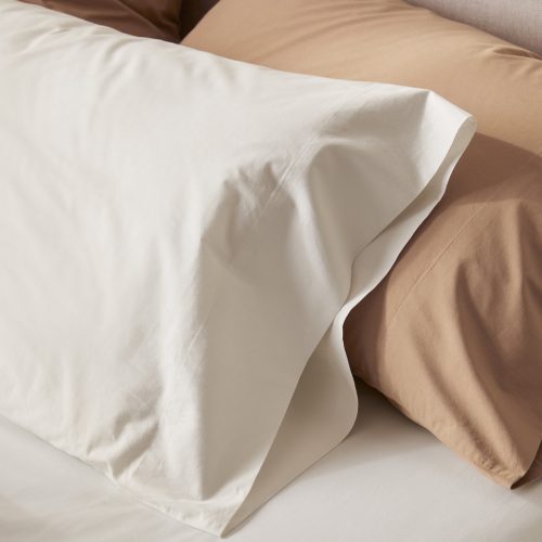 PDP 300Percale Duvet Fawn C SP22 detail 5562 2