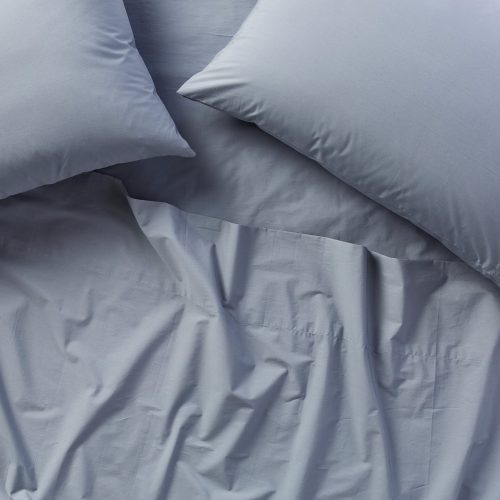 PDP 300Percale Sheets SteelBlue C SP21 3