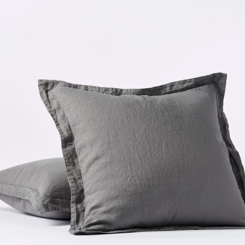 PDP RelaxedLinen EuroSham Slate B FALL21 1043