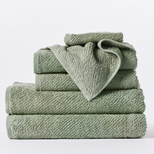 Air Weight® Organic Towels | Jade