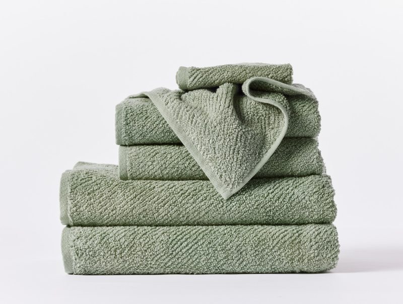 Air Weight® Organic Towels | Jade