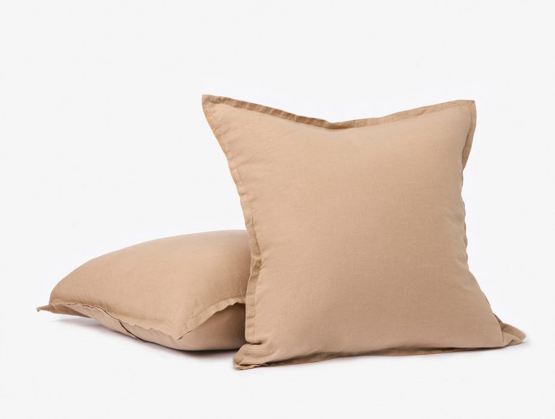 Organic Relaxed Linen Decorative Pillow Cover | Doe