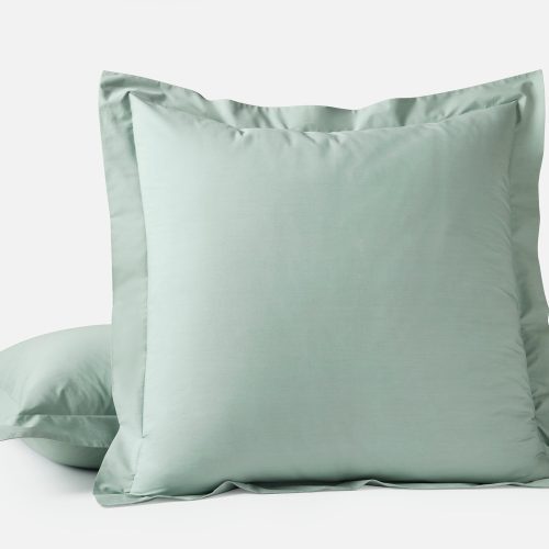 SP25 300TCOrganicPercale Euro Sham Seafoam 2318