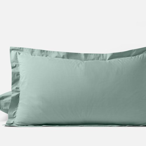 SP25 300TCOrganicPercale King Sham Seafoam 2736