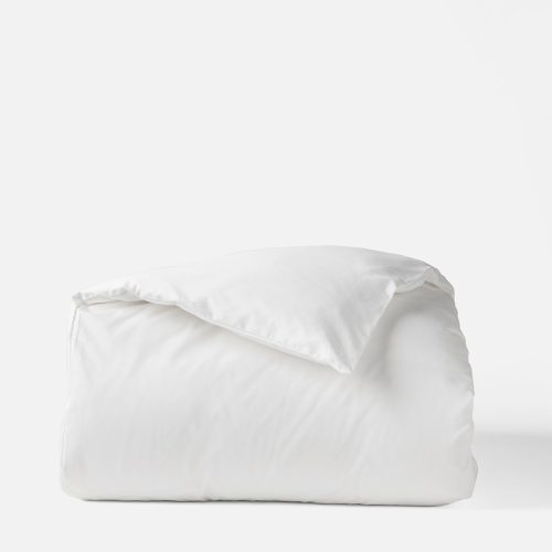 Heirloom Organic Sateen Duvet Cover - Coyuchi | Alpine White