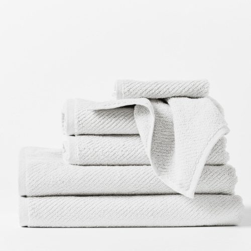 Air Weight® Organic Towels | Alpine White