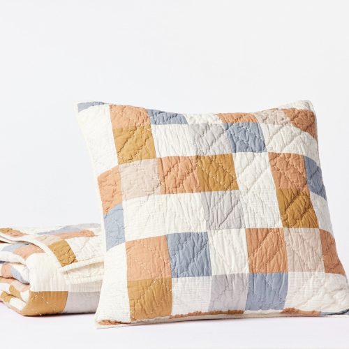 Ashbury Organic Quilt  | Undyed w/Multi