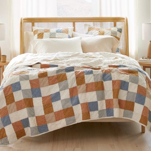 Ashbury Organic Quilt  | Undyed w/Multi