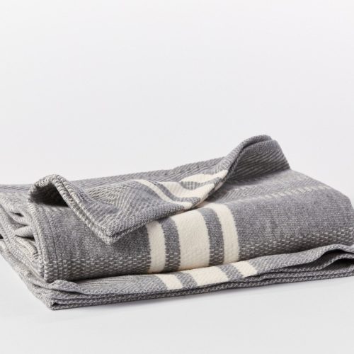 Cirrus Supersoft Organic Cotton Throw  | Gray