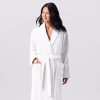 Unisex Cloud Loom Organic Robe | Alpine White