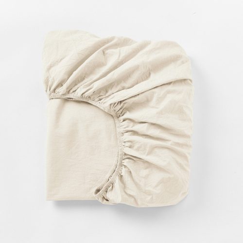 Organic Crinkled Percale™ Sheets | Undyed