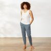 Women's Dillon Organic French Terry Jogger | Aqua