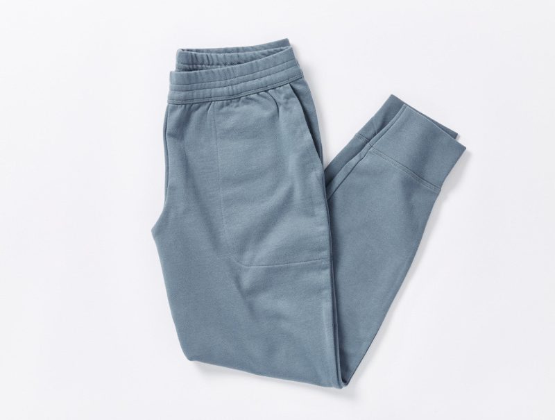 Men's Dillon Organic French Terry Jogger | Aqua