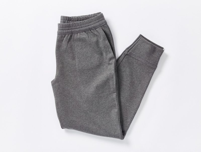 Men's Dillon Organic French Terry Jogger | Charcoal Heather