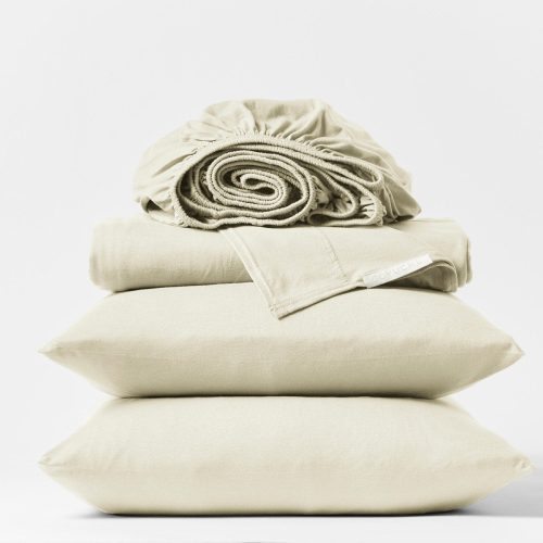 Organic Jersey Sheets | Undyed