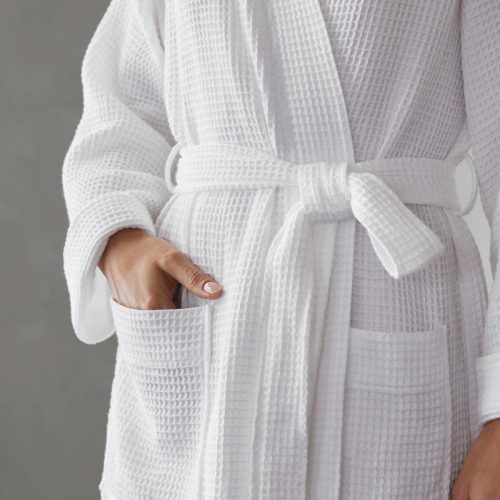 lifestyle waffle robe white b sp22 74123 3 1