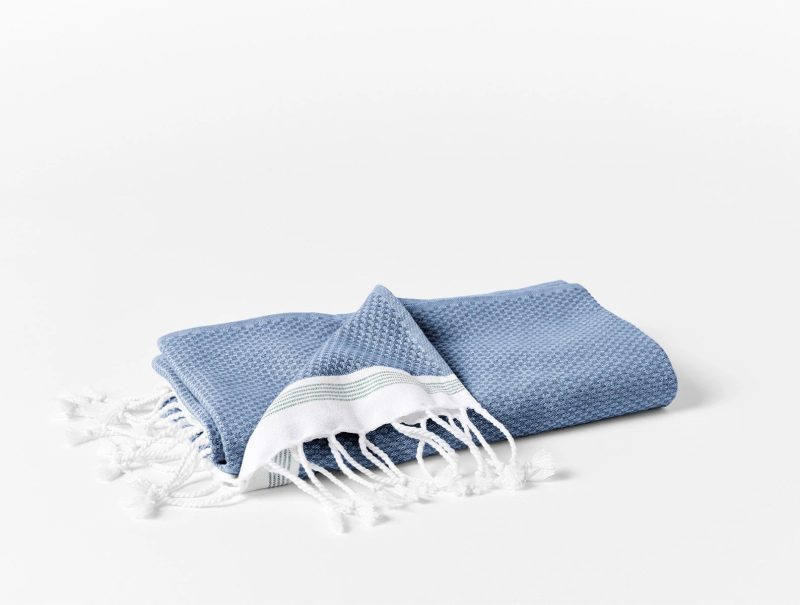 Mediterranean Organic Towels - Coyuchi | Lake w/ Sea Spray