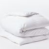 Cloud Brushed™ Organic Flannel Duvet Cover | Alpine White