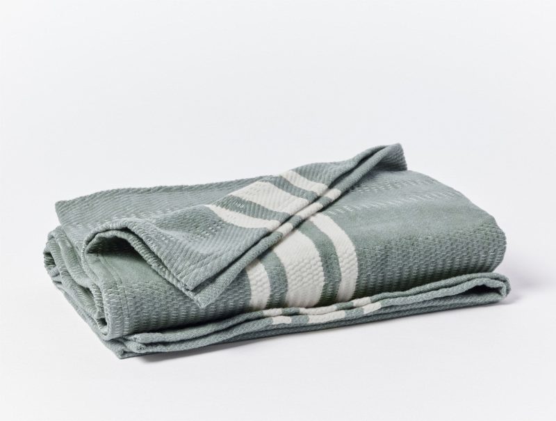 Cirrus Supersoft Organic Cotton Throw  | Cypress