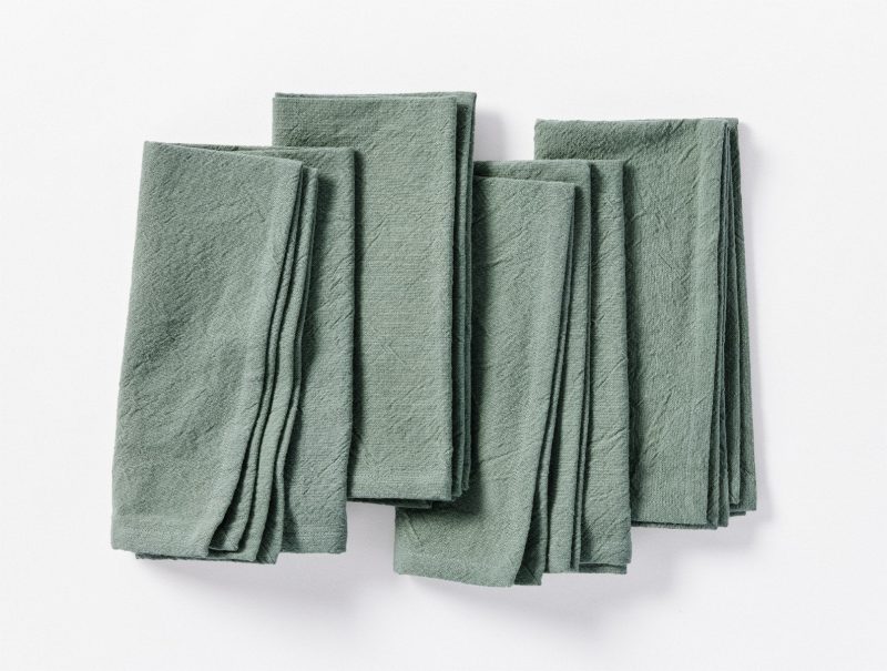 Sonoma Textured Organic Napkins | Cypress