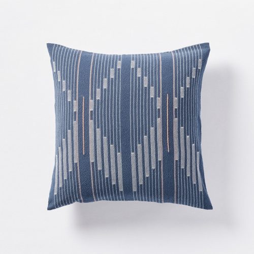 Morelia Organic Pillow Cover | Moonlight Blue