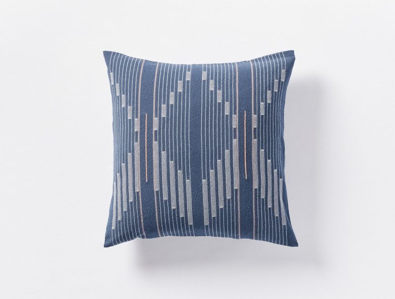 Morelia Organic Pillow Cover | Moonlight Blue