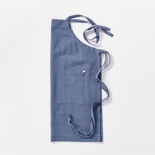 Sonoma Textured Organic Apron | Blue Jay