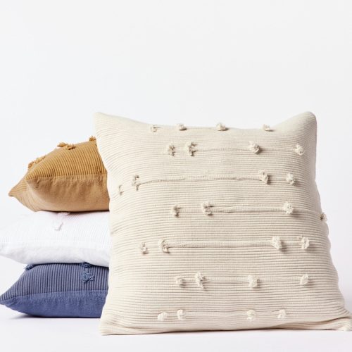 Alma Organic Pillow Cover | Undyed