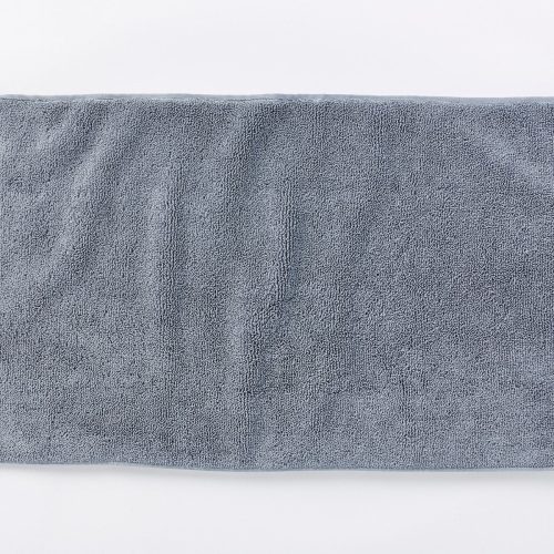 Cloud Loom™ Organic Bath Mat | Steel Blue