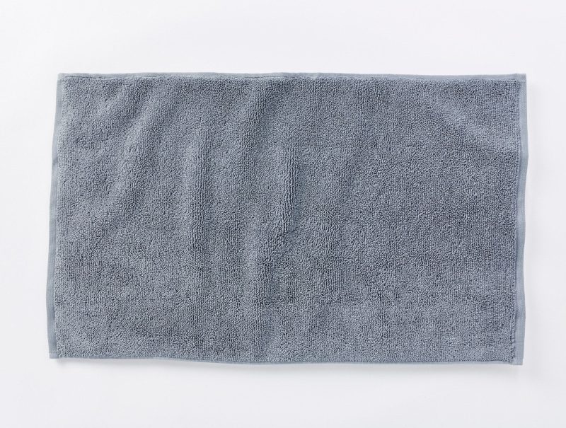 Cloud Loom™ Organic Bath Mat | Steel Blue