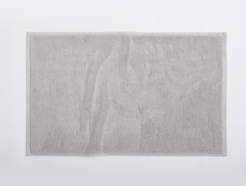 Cloud Loom™ Organic Bath Mat | Fog