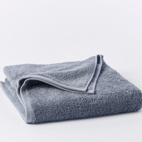 Cloud Loom™ Organic Towels - Coyuchi | Steel Blue