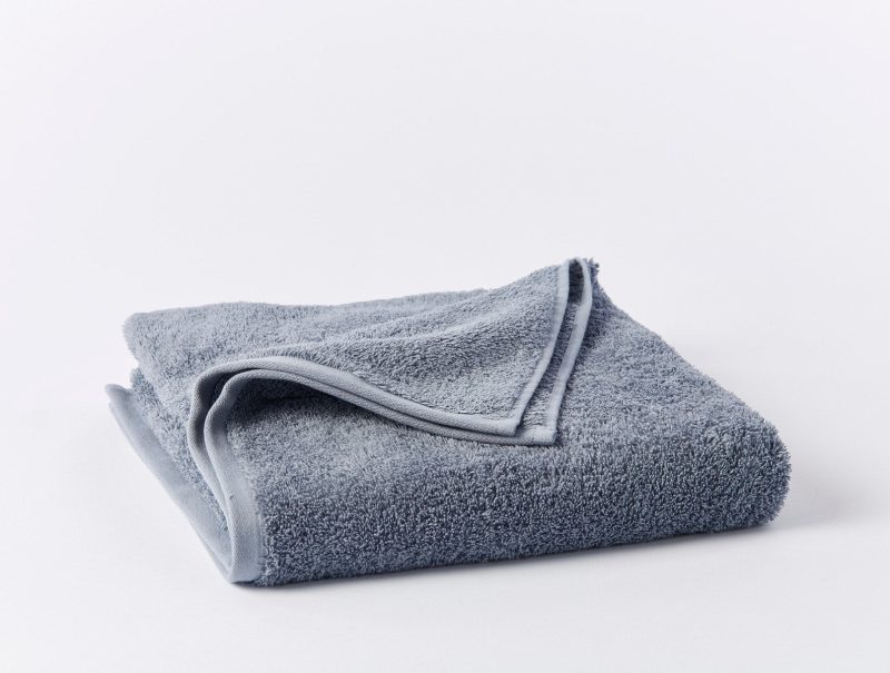 Cloud Loom™ Organic Towels - Coyuchi | Steel Blue