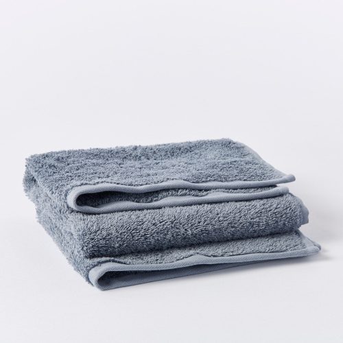 Cloud Loom™ Organic Towels - Coyuchi | Steel Blue