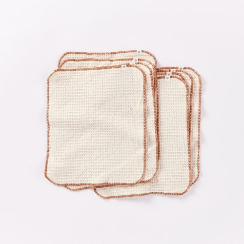 Coyuchi Conserve Organic Paperless Towels | Undyed w/Cinnamon