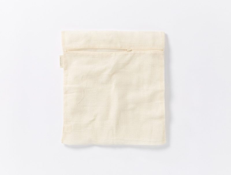 Organic Cotton Mesh Laundry Bag | Undyed