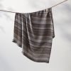 Mojave Organic Linen Throw | Gray