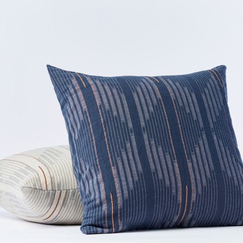 Morelia Organic Sham | Euro Sham|  Moonlight Blue