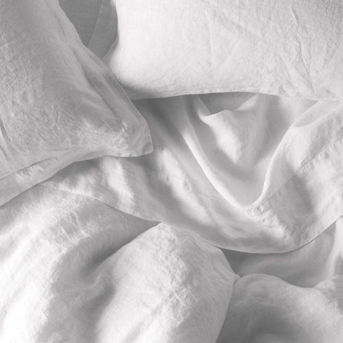 Organic Relaxed Linen | Alpine White