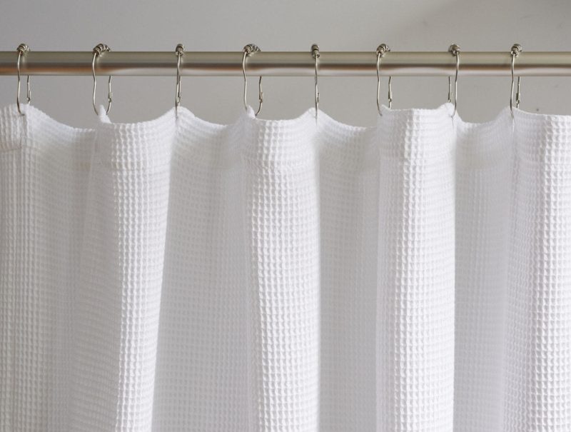 pdp organicwaffleshowercurtain detail white f19 b