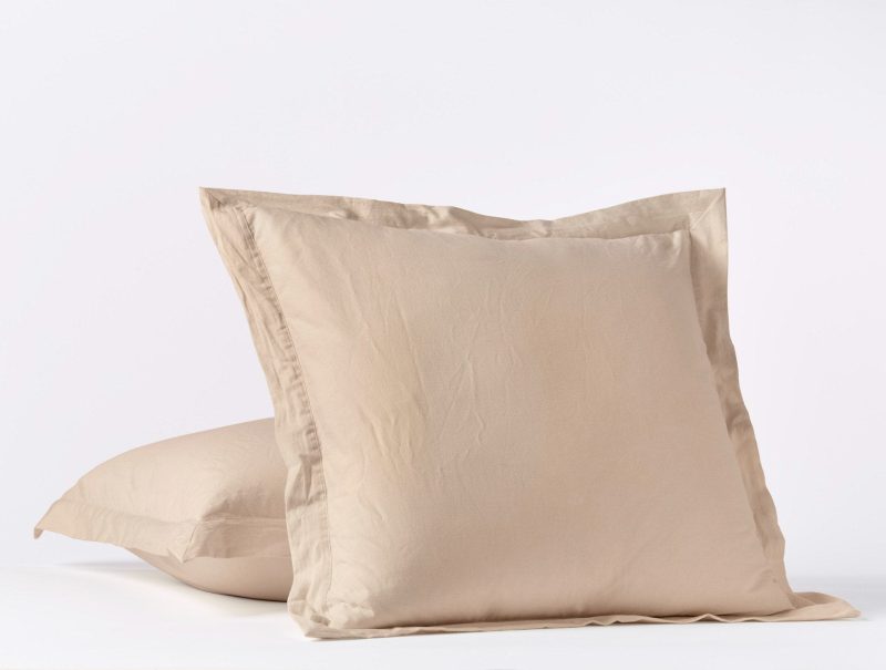 Cloud Soft Organic Sateen Sham | Chai