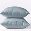 Cloud Soft Organic Sateen Sheets | Pale Ocean