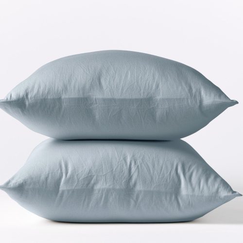 Cloud Soft Organic Sateen Sheets | Pale Ocean