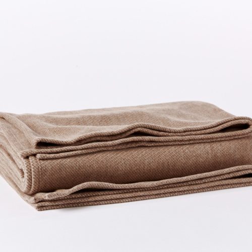 Sequoia Washable Organic Cotton & Wool Blanket | Sandalwood