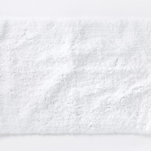 Shag Organic Bath Rug | Alpine White