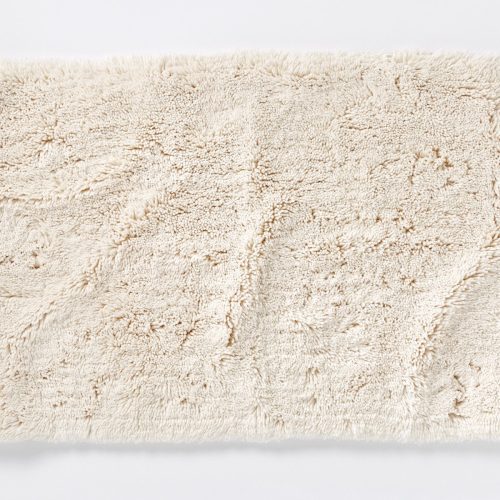 Shag Organic Bath Rug | Undyed