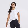 Women’s Solstice Organic Short Sleeve Crew | Alpine White